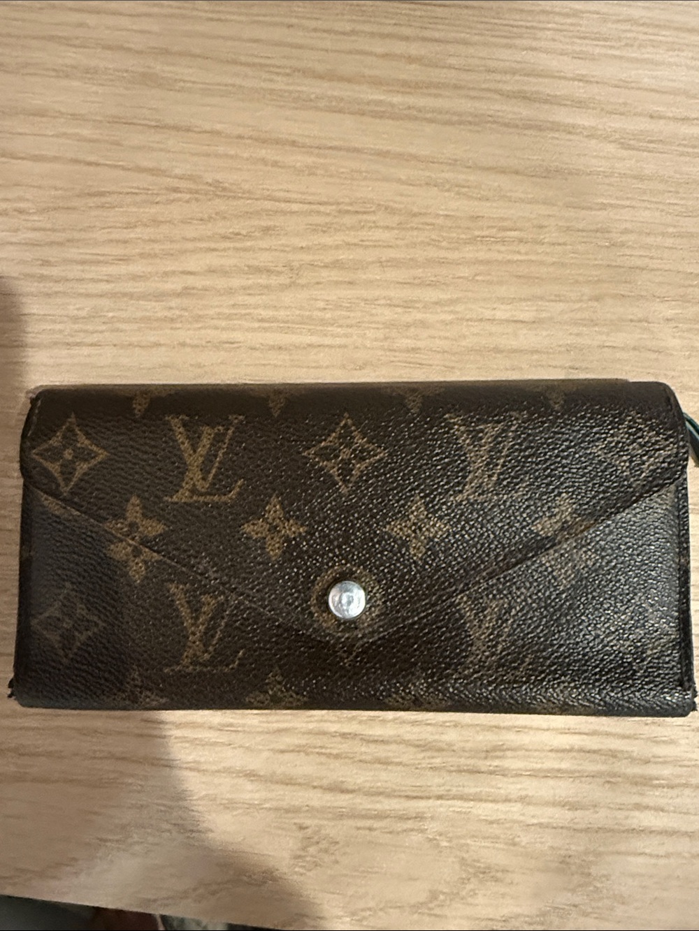 Louis Vuitton Brown Monogram Snap Continental Wallet